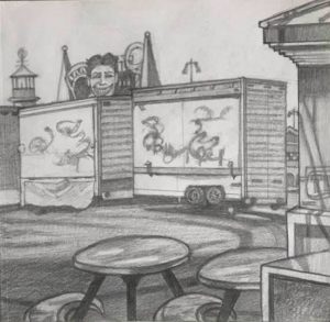 Illustration for The Circus by Susanna Plotnick